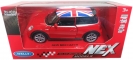 Метална кола с отварящи се врати Мини Хеч New Mini Hatch Welly